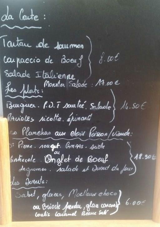 Café du Commerce - Menu Image 1